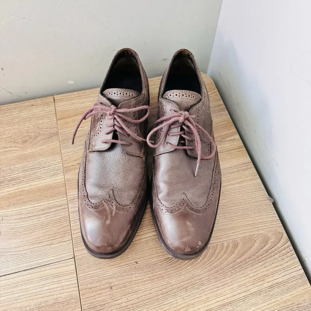 Cole Haan Copley Derby shoes Brown Leather Men’s Size 11